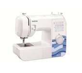 Máquina de coser mecánica - BROTHER RH-137 - 6 dientes de arrastre - 37 funciones de costura