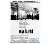 MANHATTAN Affiche Cinéma Originale Roulée Petit format 53x40m Póster de la película WOODY ALLEN Retiro 1990