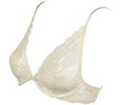 Sujetador estilo triangulo con copas preformadas QF1436E para Mujer 30 C blanco