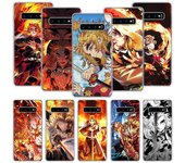 Funda Demon Slayer Rengoku Kyoujurou para Samsung Galaxy S20 FE S10 Plus S21 S22 Ultra S10E S9 S8 S7 Edge J4 + Funda Samsung S20 FE