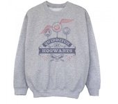 Harry Potter Niñas Quidditch En Hogwarts Sudadera 12-13 negro