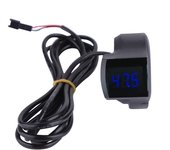Acelerador de pulgar con pantalla de voltaje digital para scooter eléctrico