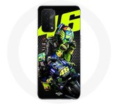 Coque - Maniacase - Oppo A54 5G - Valentino Rossi Logo - Souple - Noir