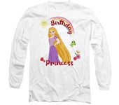 Camiseta unisex de cumpleaños para adultos de la princesa Rapunzel Pascal de Enredados M