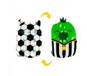 Peluche 2 en 1 Cats Vs Pickles - Gato y pepino Fútbol