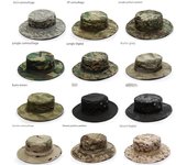 Sombrero de pescador Bennie de camuflaje militar con estampado de pitón, ideal para el sol de verano One Size