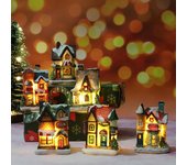 Luces navideñas para el hogar, adornos para el hogar, regalo de Navidad para niños, decoración de Año Nuevo 2025, luz de noche para dormitorio con batería with AG battery