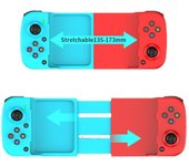 Controlador de juego inalámbrico bluetooth para teléfono móvil D3, mango de extensión de broca para juego móvil, V3 directo verde
