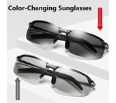 Gafas de sol para ciclismo al aire libre que cambian de color, con visión diurna y nocturna, polarizadas, para conducir, para hombre y accesorios para exteriores.