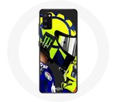 Coque Samsung Galaxy A41 Valentino Rossi Pilote de vitesse champion du monde Motogp