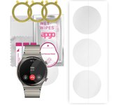 3 protectores de pantalla de hidrogel apgo para Huawei Porsche Design Watch GT 2, película de hidrogel, con capa de posicionamiento de fácil instalación