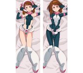 Funda de almohada Dakimakura de Anime My Hero Academia OCHACO URARAKA Boku No Hero, funda de cojín de cuerpo completo para Cosplay 120x40cm Pillowcase