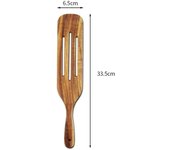 Cuchara de arroz de madera Espátula para freír carne Salsa Herramientas de cocina antiadherentes Espátula Accesorios de cocina Accesorios de cocina