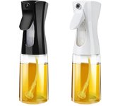 Botella pulverizadora de aceite de 200 ml y 300 ml para cocina, dispensador de aceite de oliva, para camping, barbacoa, repostería, vinagre, salsa de soja, pulverizador, recipientes, dispositivo.