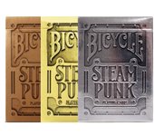 Bicicleta Steampunk Naipes Baraja Juegos de cartas Trucos de magia bronce