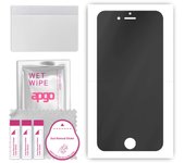 apgo Hydrogel Privacy Matte Screen Protector for Apple iPhone 7, Anti Spy, Hydrogel Film, Flexible, Soft TPU with positioning layer easy installation