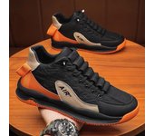Zapatos deportivos casuales de plataforma de moda para hombre, zapatillas de deporte ligeras de moda, zapatos deportivos transpirables, zapatos para hombre, zapatos sin cordones, zapatillas para hombre 39 beige