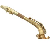 Boquilla de saxofón alto 5C de metal con almohadillas para boquilla 5