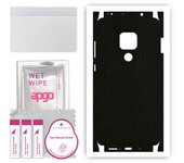 apgo Protective Skin Sticker for the back+sides compatible with Huawei Mate 20, Full Wrap Film, Foil, Vinyl - Pattern Matrix