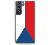 Funda Téléphone Drapeau Tchéquie - Samsung Galaxy S21 Plus