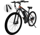 Bicicleta eléctrica todoterreno para mujer, bici eléctrica de 750W con doble Motor, neumático ancho de 29 pulgadas y batería de 48V y 15Ah, engranaje de 21 velocidades, bicicleta eléctrica todoterreno para adulto 750W48V15AH