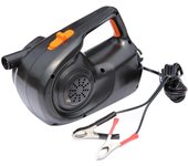 Bomba de aire inflable eléctrica para coche, 12V, 100W, para Kayak, barco, piscina, aire negro