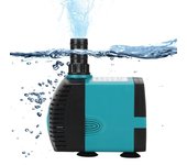 Bomba de agua sumergible ultra silenciosa de 3 W para fuente de agua, filtro para estanque de peces, acuario, tanque de agua 3W