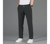 Pantalones de seda elástica de secado rápido para hombre: ligeros, informales y holgados para el verano. M