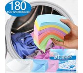 180/90/60/30 Uds. Tabletas para la colada, ropa interior, ropa para niños, jabón para la colada, detergente en polvo concentrado para lavadoras 30pcs color rosa