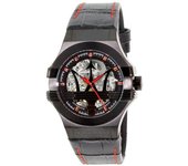 Maserati Reloj automático de acero inoxidable con esfera negra R8821108008 para hombre