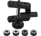 1 pieza de portaherramientas moleteador de moleteado, herramienta moleteadora lineal, torno, vástago ajustable con rueda