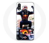 Coque pour Huawei P20 Lite Formule 1 Max Verstappen Pilote automobile F1 noir rouge et jaune