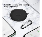 Estuche protector de silicona para auriculares OPPO Enco Air3 Pro Estuche de carga para auriculares Hogar/Viajes azul claro