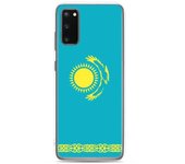 Coque Téléphone - Oficial de Kazajistán - Samsung Galaxy S20 Plus - Drapeau - Souple - Multicolore