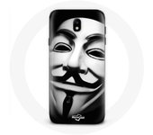 Coque pour Samsung Galaxy S5 Nous sommes légion masque anonyme