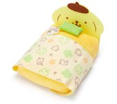 Cama en miniatura de Sanrio Pompompurin rellena (Juguete coleccionado)