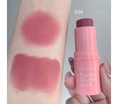 Smoky Rose colorete en barra crema suave tinte para mejillas monocromo colorete desnudo Natural mate Rosa albaricoque colorete facial maquillaje de contorno 01#