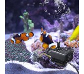 DECDEAL Bomba de agua sin escobillas USB con colador Mini bomba de aceite de agua sin escobillas DC5V ultrasilenciosa negro