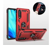 Funda de lujo para Huawei P20 P30 Lite Pro, a prueba de golpes, con soporte magnético para coche, carcasa trasera para Huawei NOVA 3E 4E 5i For P20 Lite negro