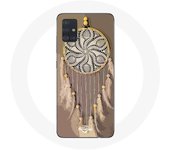 Coque Samsung Galaxy A51 Attrape Rêve marron Capteur de Rêves