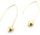 Les Trésors De Lily [M9316] - Pendientes de oro 'Marble' oro