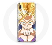 Coque pour Samsung Galaxy A10 Manga Dragon Ball Sangoku Visage énervé