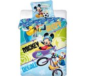 Mickey Disney - Juego de cama - Funda nórdica - Cama individual 140x200 varios colores