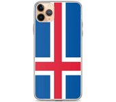 Funda iPhone - Drapeau Islande - iPhone 11 Pro Max - Souple - Multicolor - TPU transparente