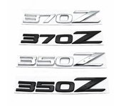 1 pegatina con emblema de insignia de coche con logotipo 3D para Nissan 350Z (25*145mm) 350Z plata