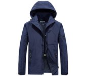Chaqueta deportiva cálida para exteriores, abrigo de algodón impermeable a prueba de viento, moda de otoño e invierno, nuevos hombres L