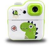 Cámara para niños con impresora térmica instantánea, pantalla de 2,4 pulgadas, cámara digital con temporizador de disparo, 1080P 1