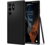 Etui Spigen Liquid Air Na Samsung Galaxy S22 Ultra - Czarny Mat