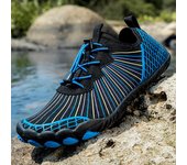 Zapatos acuáticos para hombre y mujer, calcetines de buceo, zapatos de agua para nadar descalzos, zapatillas deportivas para Fitness, Yoga y surf 36 negro