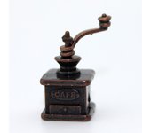 1:12 1:6 Máquina de molienda de granos de café en miniatura Modelo de simulación Decoración para casa de muñecas